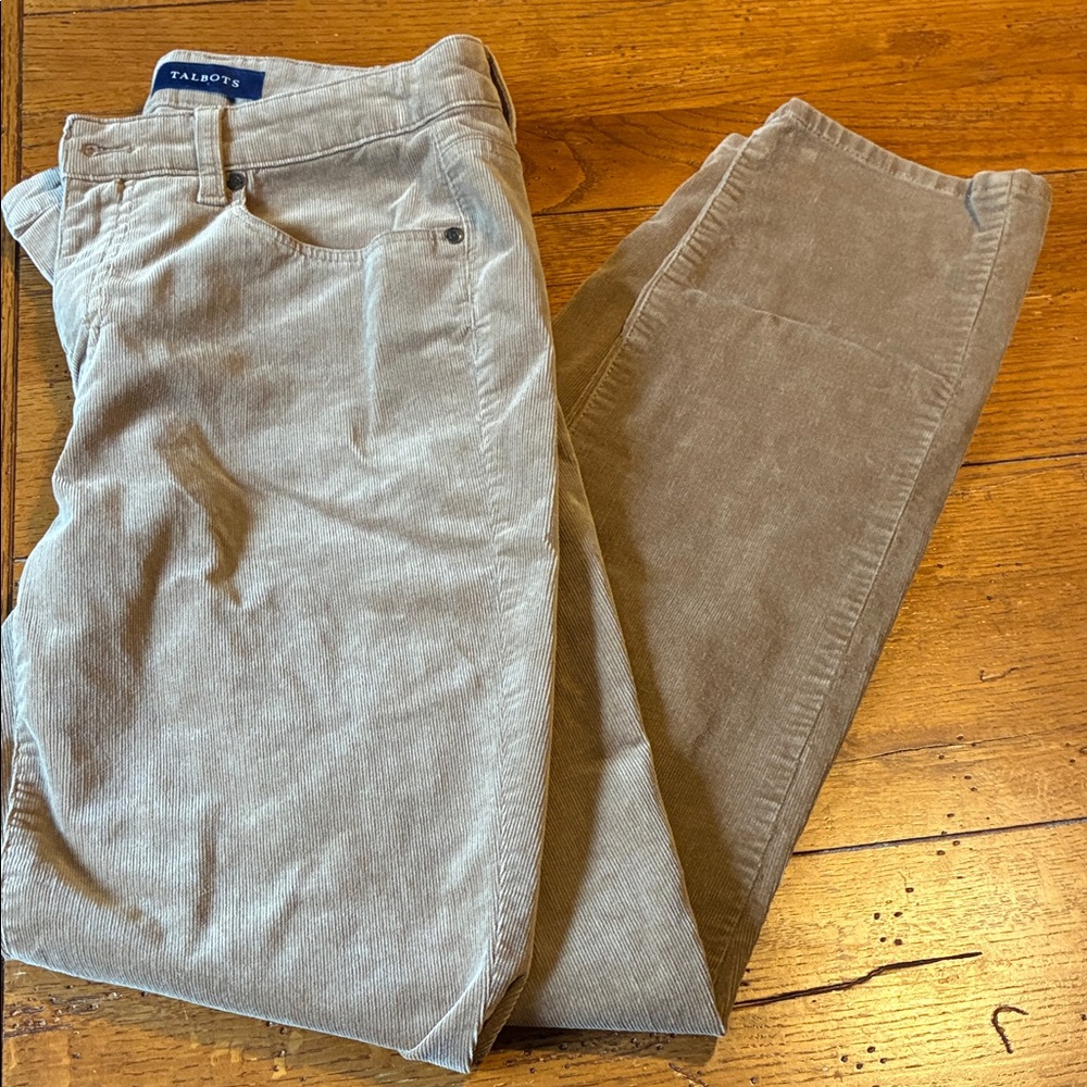 Talbots Corduroy Pants - Light Brown
